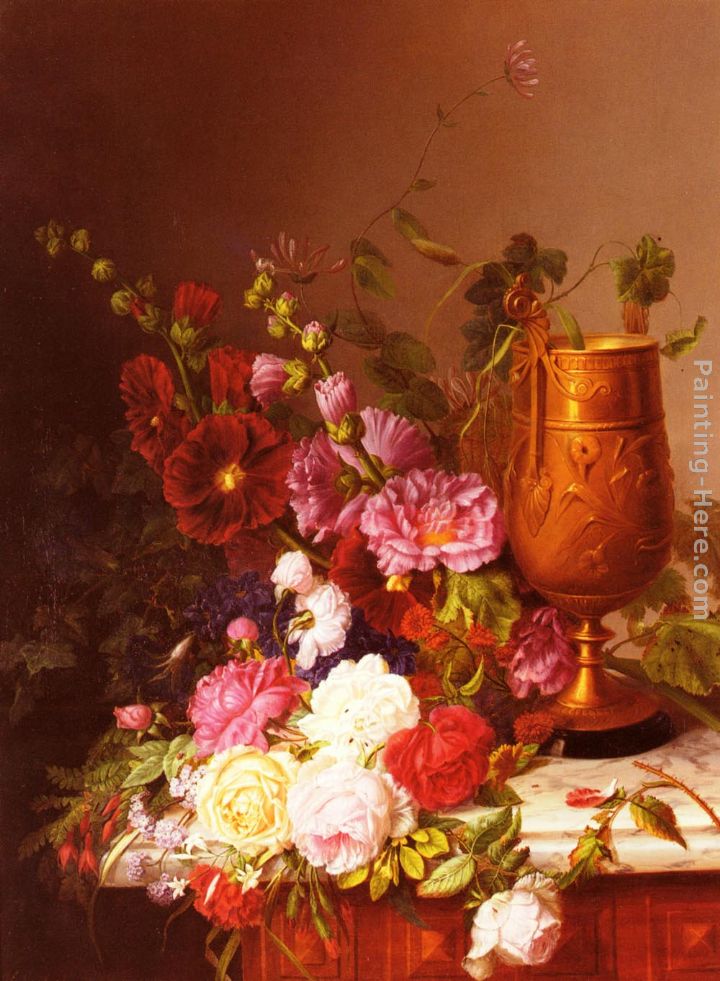 Virginie de Sartorius Arranging The Bouquet